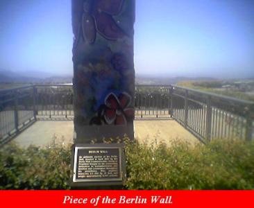 Piece of the Berlin Wall.