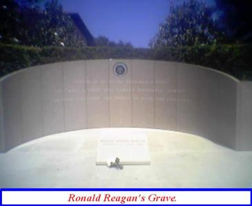 Reagan's Gravesite.